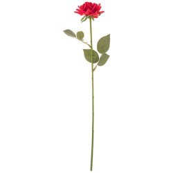 Цветок искусственный "роза" высота=53 см без упаковки Lefard (281-610)