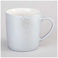 Кружка lefard 340мл shine серебро  мал уп=12шт Lefard (97-755)