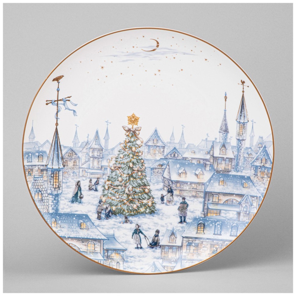 Тарелка обеденная lefard "снежная королева" 25,5 см Lefard (590-630)