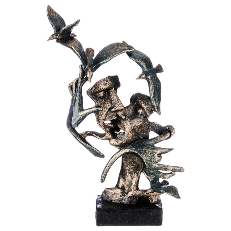 Статуэтка "поцелуй" 23*9,5*37 см. серия "фьюжн" Lefard (154-512)