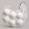 Блюдо на 6 яиц lefard "funny hens" в форме курочки 24,3*22*3 см Lefard (358-2293)