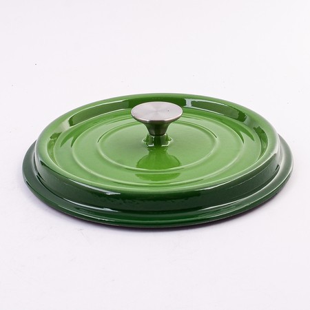 Кастрюля чугун 3,6 л эмаль/покрытие зелёная Mayer&Boch (40631)