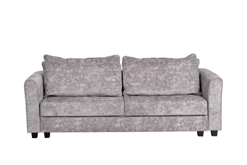 Диван Marco трехмест. раскл., шенилл серый All12 225*102*92см (TT-00004310)