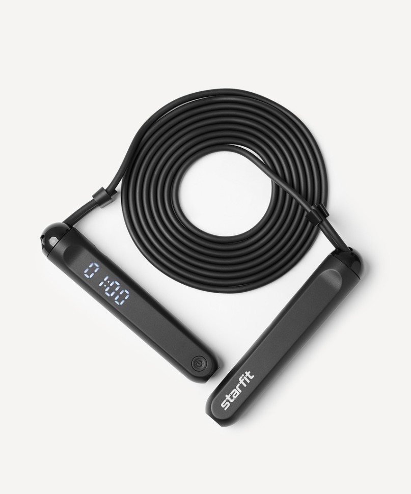 Скакалка STARFIT RP-701, умная, 3 м, черный (2123208)
