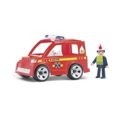 Пожарный автомобиль с водителем игрушка 17 см (33218EF-CH)