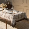 Скатерть "rich garden" 140х300см ,белый ,100% хлопок ,твил с пропиткой Lefard (850-754-22)