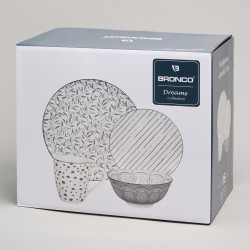 Набор посуды обеденной bronco "dreams" на 4 пер. 16 пр. Bronco (582-127)