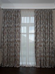 Портьера Bromley голубой 275*260 (TT-00015968)