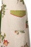 Фартук с полотенцем для рук "обожаемая бабушка", 100% лен зелёный Оптпромторг Ооо (850-641) 