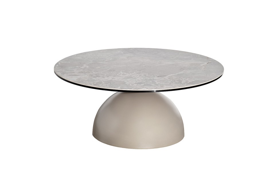 Стол журнальный, керамика Augustus Gray d90*39см (TT-00015700)