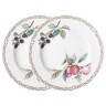 Набор тарелок обеденных lefard "fruit garden" 2 шт. 25,5 см Lefard (590-649)