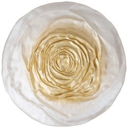 Тарелка "antique rose" white 21см АКСАМ (339-362)