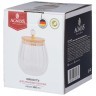 Емкость для сыпучих продуктов agness "kristall" 820 мл d=11.5 cm, h=11 cm цвет:прозрачный (889-138) 