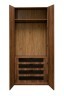 Шкаф Alto двухдверый c выдвижными ящиками, цвет дуб Барокко, глухой 100*57*228.5см (TT-00012797)
