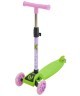 БЕЗ УПАКОВКИ Самокат 3-колесный Ridex Loop, 120/70 мм, зеленый/розовый (2106808)