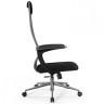 Кресло офисное BRABIX PREMIUM Ultimate EX-801 хром черное/серое 532918 (1) (94685)