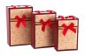 Набор подарочных коробок из 3 шт. 33*20*10/30*19*9/26*18*7 см. (кор=12набор.) Lefard (37-104)